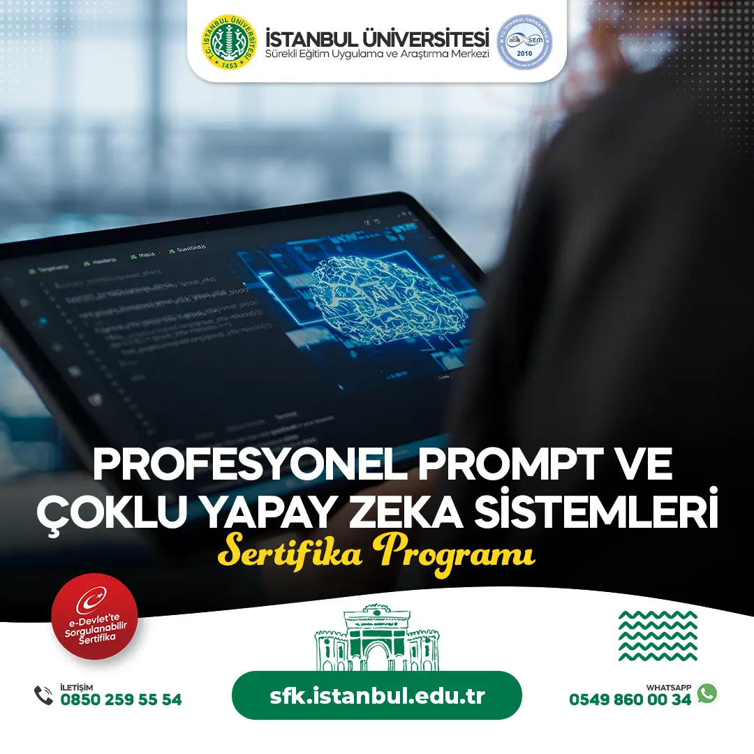 Profesyonel Prompt ve Çoklu Yapay Zeka Sistemleri Sertifika Programı
